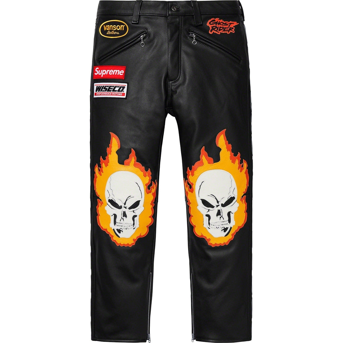 Supreme®/Vanson Leathers® Ghost Rider© Pant view 4